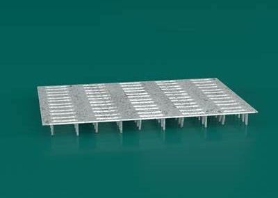 50 mm di larghezza Anti Split Plate rettangolare unilaterale spina metallo Nail Plate