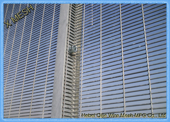 Pannelli del recinto della rete metallica di sicurezza, rivestimento di zinco spesso saldato galvanizzato maglia metallica
