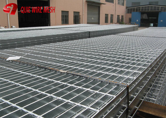 Mild Steel Platform Steel Grating Hot Dipped Galvanized Bar Grating 25mm X 5mm