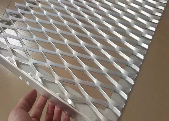 Maglia metallica ampliata alluminio domestico della decorazione ricoperta polvere per la facciata di costruzione
