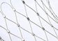 Diamante buco 1 2 pollici 3 pollici 304 316L in acciaio inossidabile Flessibile rete di rete di filo di corda per offerta aviario