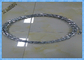 BTO22 Rasoio di sicurezza filo spinato a caldo zincato 3/5 clip rivestite in PVC