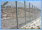 Pannelli del recinto della rete metallica di sicurezza, rivestimento di zinco spesso saldato galvanizzato maglia metallica