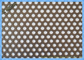 Round Hole Hot Dipped Galvanized Decorative Perforated Metal Panels Mild Steel / Carbon Steel