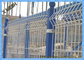 la polvere del PVC di 2V 3V 3D ricoperta ha curvato il recinto saldato recinto 50*200mm della rete metallica del metallo