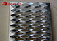 Stainless 2MM Galvanized Steel Grating 240 * 4020MM / Anti Slip Tread Plates