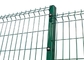 Il PVC verde ricoperto ha saldato il recinto/della rete metallica recinzione curva 3D della rete metallica
