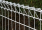 recinto del metallo curvo alta sicurezza di 2.4m x di 2.1m, recinzione di Brc della rete metallica