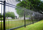 L'euro immersione del metallo del giardino ha galvanizzato la recinzione rivestita di plastica del giardino del ferro battuto