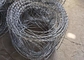 Ruggine trasversale 10m/rotolo dell'OEM del filo di ferro e del tipo anti del cavo a fisarmonica materiale del rasoio