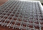 Rete metallica aggraffata quadrata in acciaio inossidabile zincato da 20x20 mm