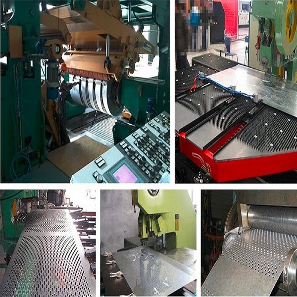 Maglia di fogli galvanizzati perforati per schermi decorativi e filtri 0