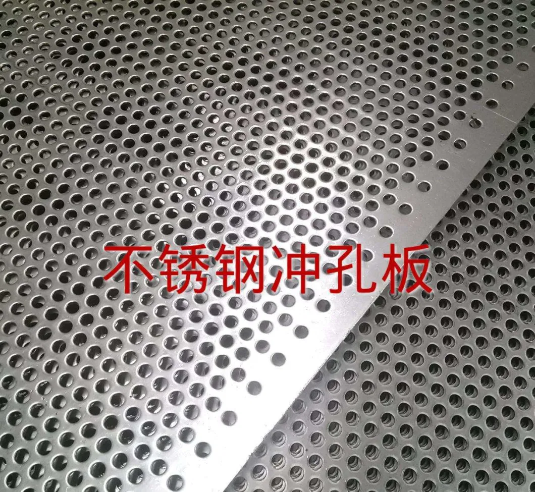 Acciaio inossidabile lamiera perforata lamiera di metallo perforata schermo mesh per la decorazione 0