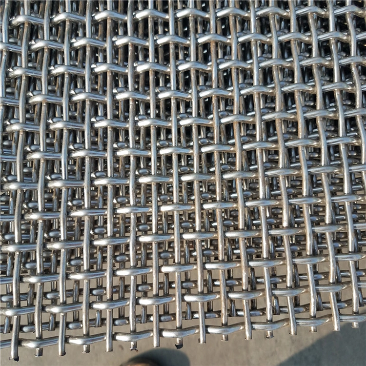 Grossista di maglie di filo galvanizzate quadrate / maglie di filo crimped in acciaio inossidabile 2