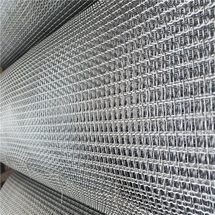 Grossista di maglie di filo galvanizzate quadrate / maglie di filo crimped in acciaio inossidabile 4
