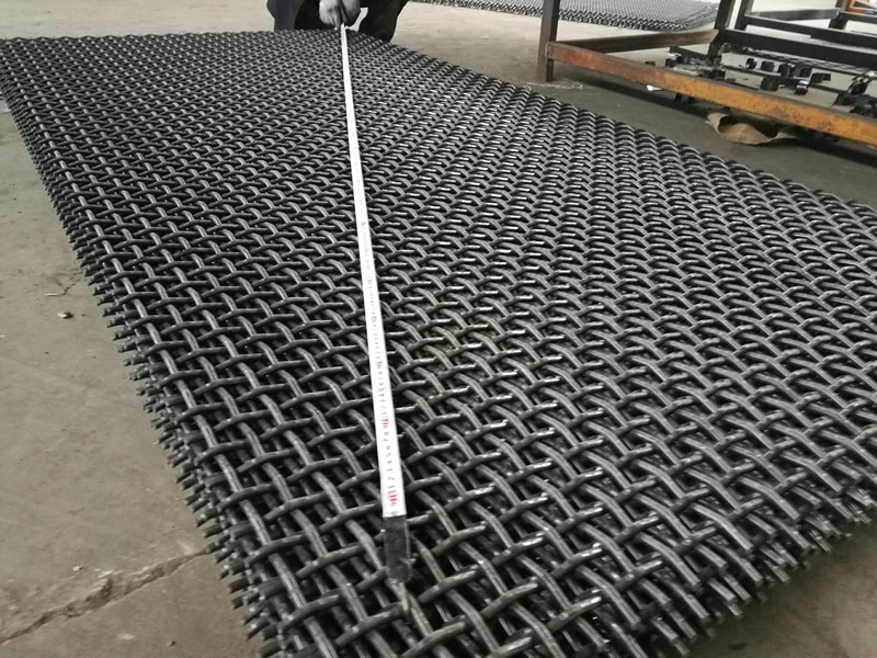 65 Mn Granito di roccia di cantieristica di alta trazione Griglia di filtro strutturato per vibrazioni 2