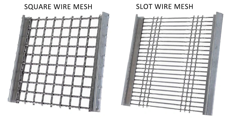 Acciaio inossidabile filo di ferro incrinato seta miniera Vibrating Screen Mesh 2