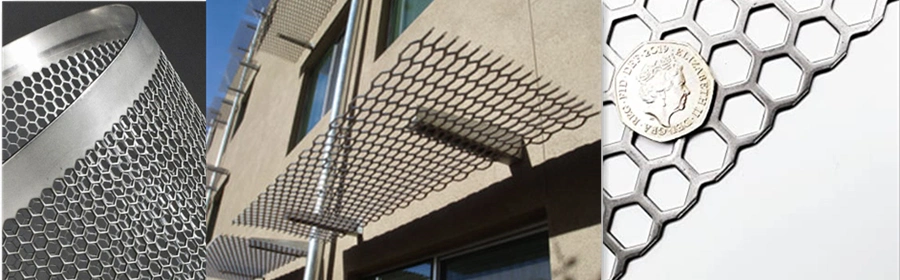 2mm 3mm Foratura di buco Acciaio inossidabile lamiera di metallo perforata maglia lamiera decorativa per la ventilazione 7