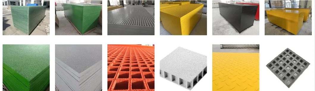 Reti di GRP con spessore di 25 mm e dimensioni di 38X38X38mm in fibra di vetro 7