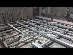 Curve di piegamento di forma di v che recintano con il rivestimento del PVC per l'area di servizio dell'aeroporto