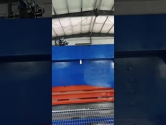 Tecnica del tessuto Macchina di cromping della maglia di filo larghezza regolabile 2 - 20 mm maglia