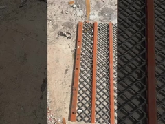 Maglia di gomma auto-pulitrice per schermo vibrante per lo screening dello scisto