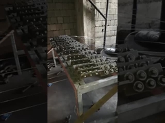 Controllo PLC Macchina di tessitura a maglia di filo crimpato completamente automatica per pannello di recinzione a maglia saldata