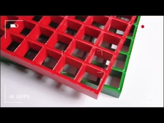 Griglia di fibra di vetro/FRP a maglia quadrata 20*20*40 resistente alla corrosione ad alta resistenza