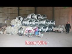 Bto-22 Cbt-60 Cbt-65 Bobina di filo spinato concertina zincata