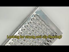 Piastra galvanizzata a caldo perforata a maglia di metallo di sicurezza