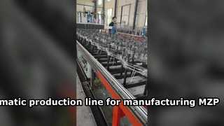 Linea di produzione automatica per la produzione di barriere a filo MZP