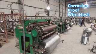 Acciaio inossidabile Ss316 Griglia di filo saldato 1x30m Rulli