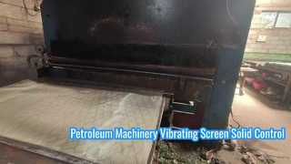 Sistema di controllo solido del vaglio vibrante per macchinari petroliferi