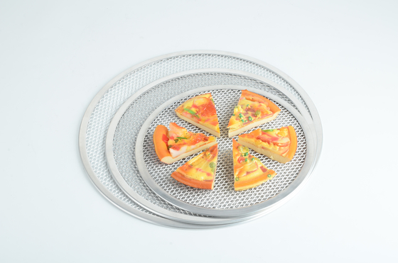 Cavo Mesh Aluminum 6&quot; temperatura elevata dello schermo della pizza di acciaio inossidabile in di riserva
