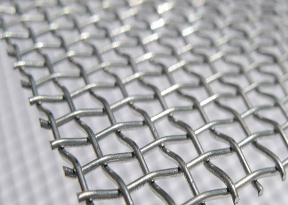 Ingrani la maglia tessuta inossidabile galvanizzata 3x3 della lega di alluminio decorativa in argento