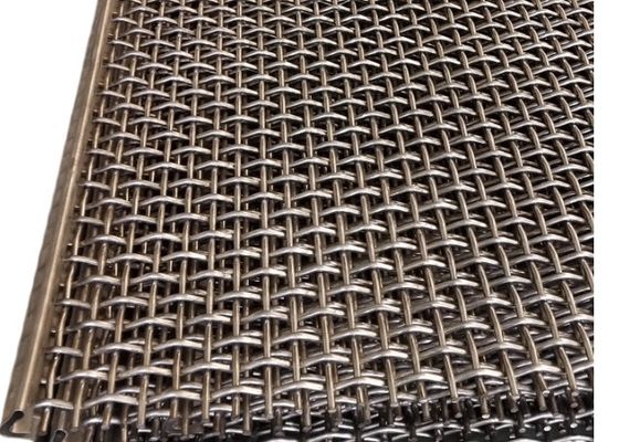 Rete metallica in acciaio inossidabile unita a 304 maglie per schermo da miniera