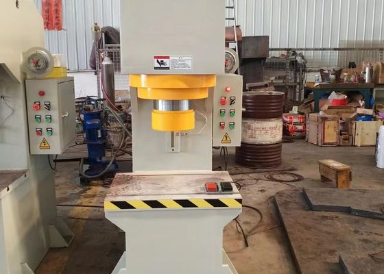 YQ41-120 Tonn Wire Mesh Machine Single Column Hydraulic Press per la fabbricazione di rete di cavi