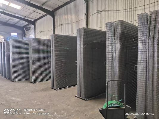 Cavo saldato galvanizzato immerso caldo Mesh Panel costruzione di 4ft x di 8ft 4mm