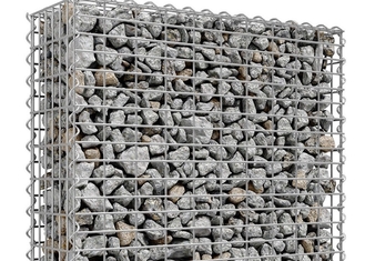 La gabbia di pietra galvanizzata immersa calda ha saldato lo spessore del cavo della scatola 4mm del gabbione