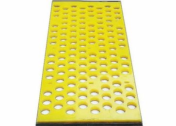 Nessun incavigliamento o maglia d'abbaglio dello schermo di estrazione mineraria del poliuretano specialmente per asciugare