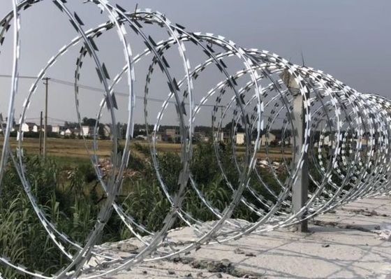 Diametro a fisarmonica della bobina 450mm del rasoio Bto22 pungente