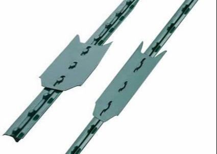 Galvanizzato Hd 6 piedi di acciaio Fence Post con piastra