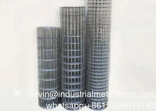 Rete metallica di filo di ferro quadrato tessuto, rete metallica di acciaio zincato, rete per pollame, rete metallica saldata