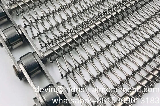 Nastro a spirale in acciaio inox SS304 per essiccatore e raffreddatore