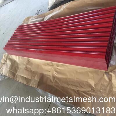 Matt Surface Profile Steel Color Metal Roof Sheet 1050mm Corrugated Prepainted Roofing Sheet