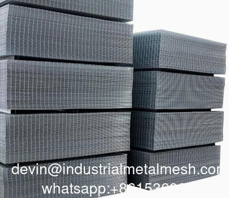 BLACK WELDED MESH PANEL Welded Wire Mesh Panel and Rolls