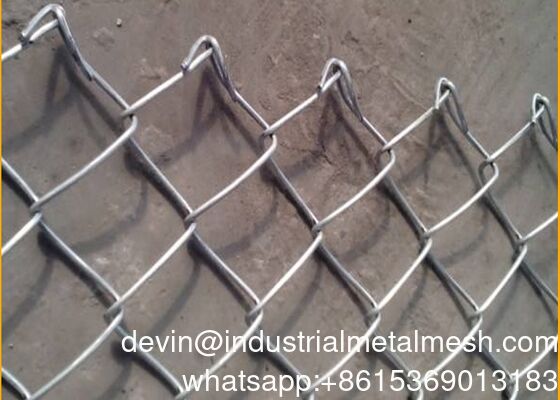 Hot ISO9001, SGS, BV Decorative Mesh Nigeria 8 piedi di altezza Chain Link Fence Roll