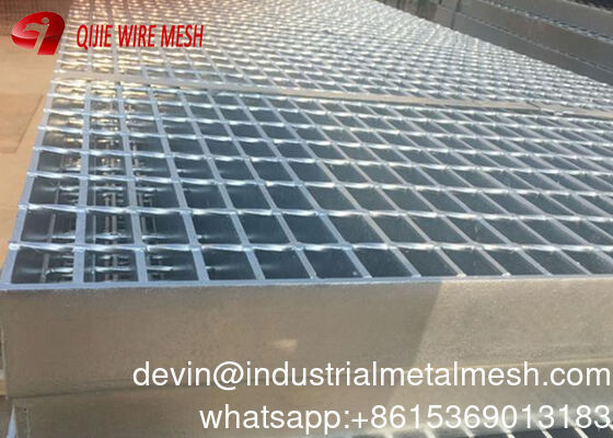 Grigliato metallico in acciaio zincato Q235/Q345 per drenaggio, prevenzione ruggine