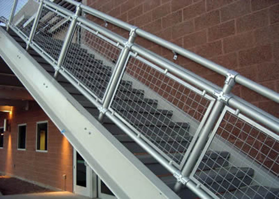 Maglia unita alluminio architettonico Grilll nel centro espositivo dello zoo dello stadio del teatro