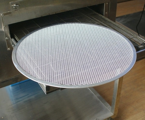 Il cavo Mesh Baking Tray Round Aluminum del CE del forno ispessisce a 6-14 pollici